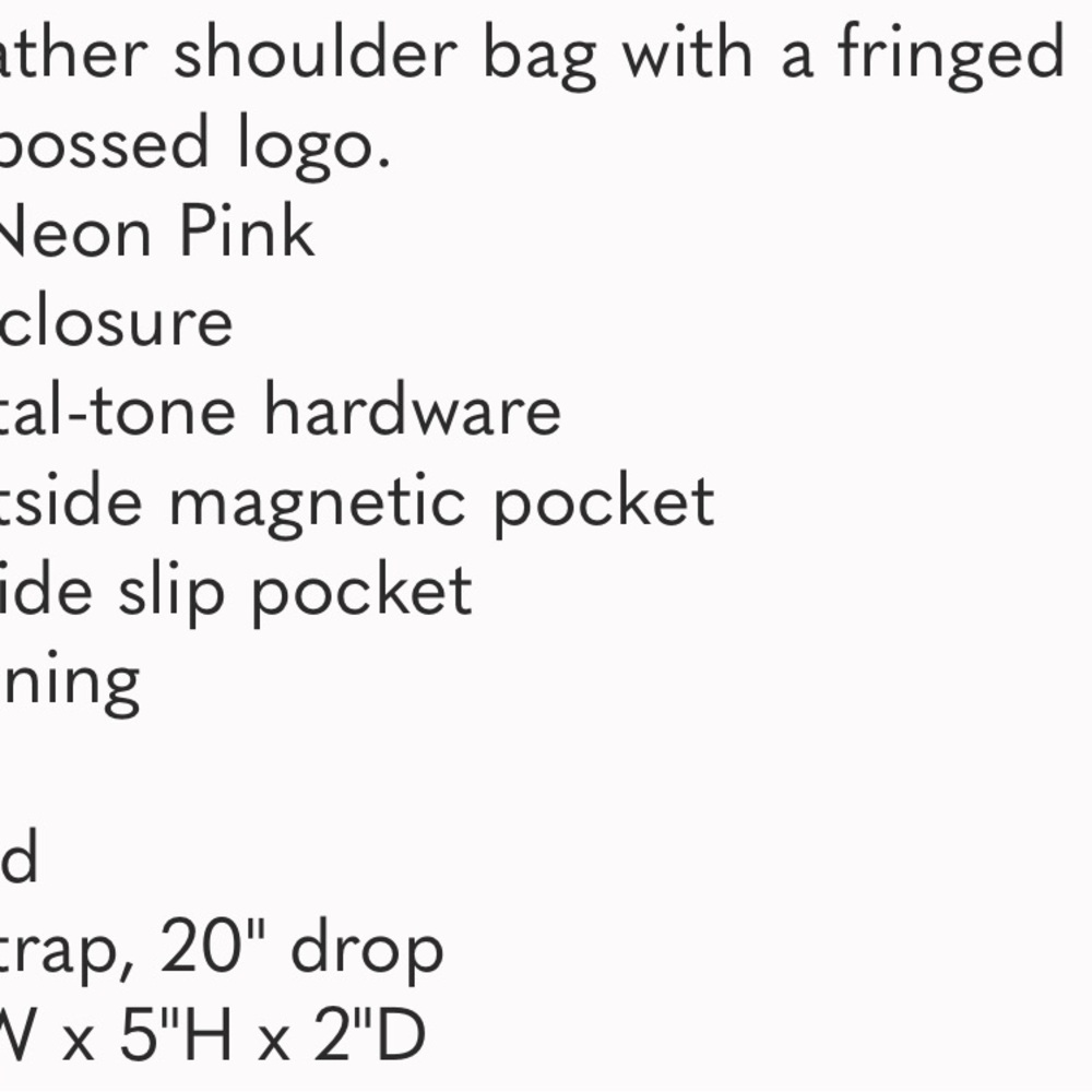 BNWT Zadig Xs Boxy Neon purse
dust bag included
Tags and swatch included - Picture 6 of 7